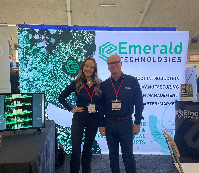 Emerald_Tech_US's tweet image. We had a great first day at DMEMS. Couldn&apos;t make it out today? No problem, there&apos;s still one more day. See you at booth 149!

#tradeshow #SoCal #electronicsmanufacturing