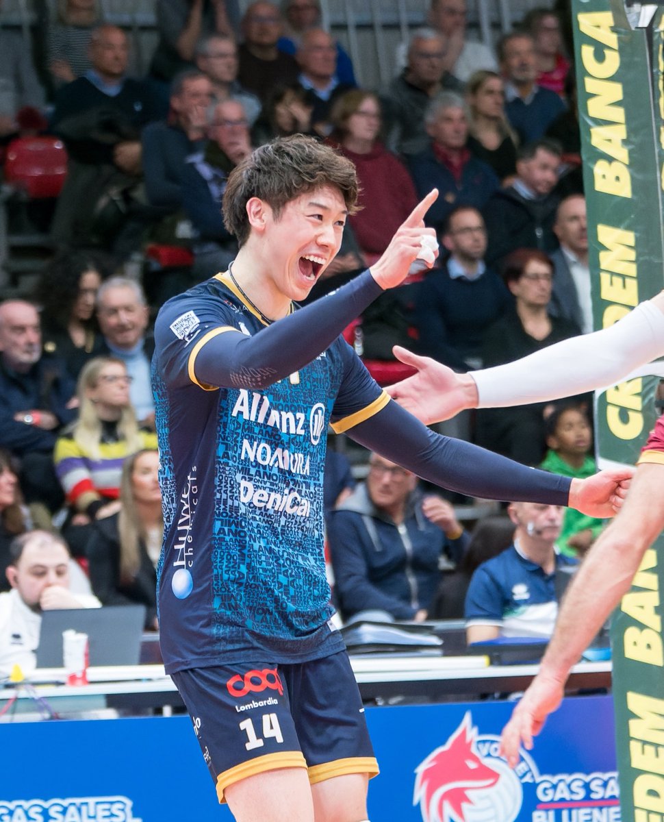 2024.03.27 Milano vs Piacenza
勝った！！ホームで決めましょう🔥🥉
#石川祐希 選手
#AllianzMilano