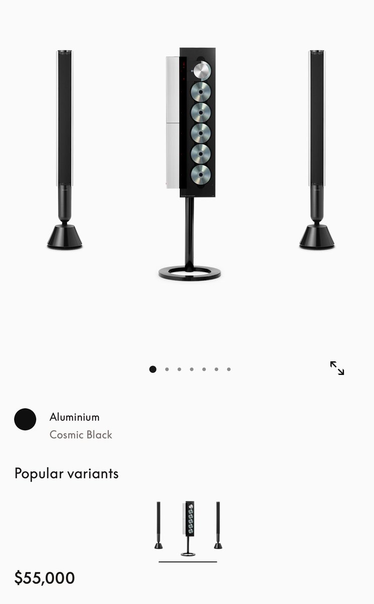 Canoopsy's tweet photo. y'all they are rereleasing the beosound 9000 cd player. 200 units made. $55,000. insanity https://t.co/jpzaRW6QcV