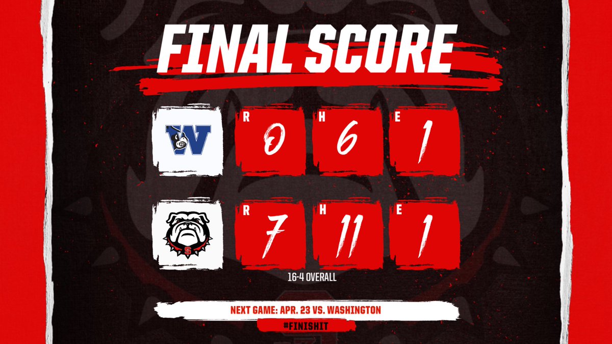 Final from game 1 today vs Washington.