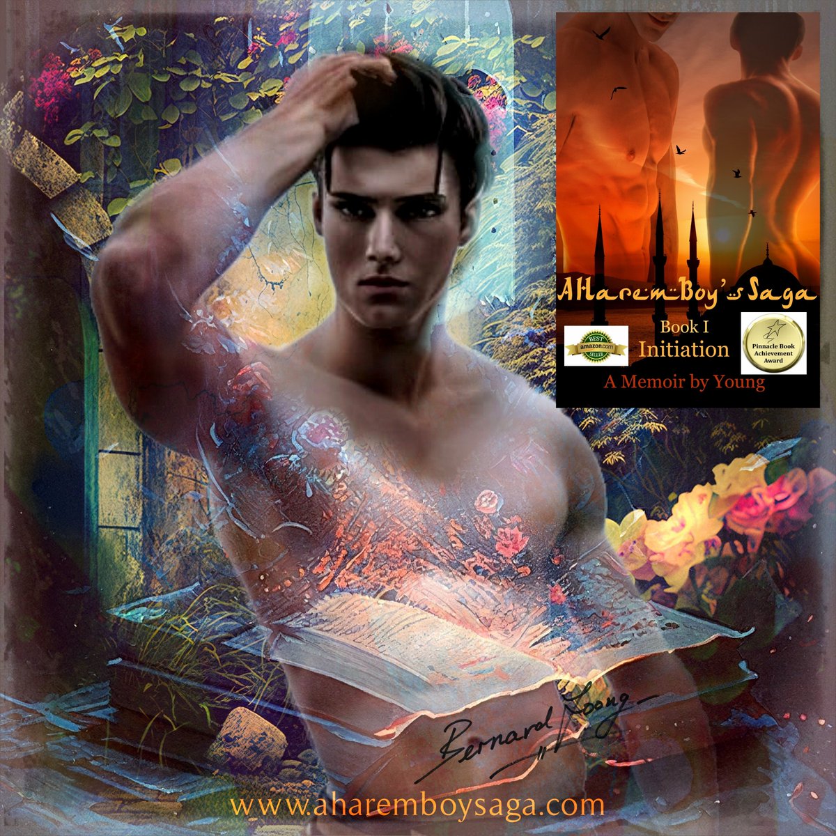 Sensually erotic body parts in movies will help sell tickets. INITIATION amzn.to/2QxwhxN is an autobiography of a young man's enlightening coming-of-age secret education in a male harem known only to a few. #AuthorUproar #BookBoost