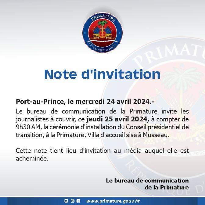 #Haiti Le Conseil présidentiel de transition entre en scène demain, si les gangs n'attaquent pas la primature pour l'empêcher.  Entretemps, Port-au-Prince brûle. 3 millions d'enfants ont faim, selon l'@UNICEF.  Ce soir au #tj22h avec @clatreil  avec les images d'@etiennecp à PaP