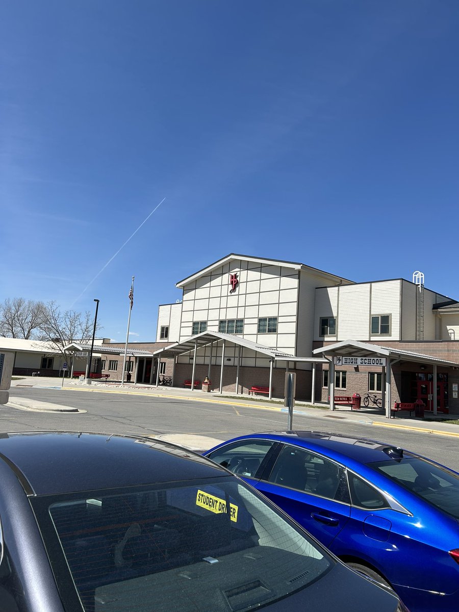 MTFBCoachSchlee's tweet photo. Great stop at Huntley Project with Coach Avison!! Thank for visiting with me about your players and program!  @MonTechFootball https://t.co/cjgVFffCXn