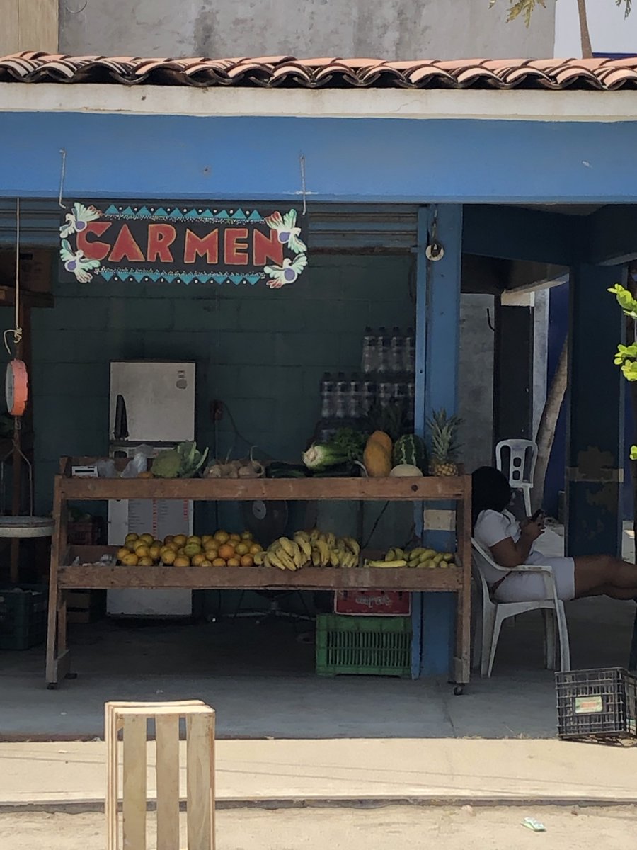 Carmen's fruit stand is a local landmark! If she's not around just pick your fruit and take it to her little store across the street to pay.