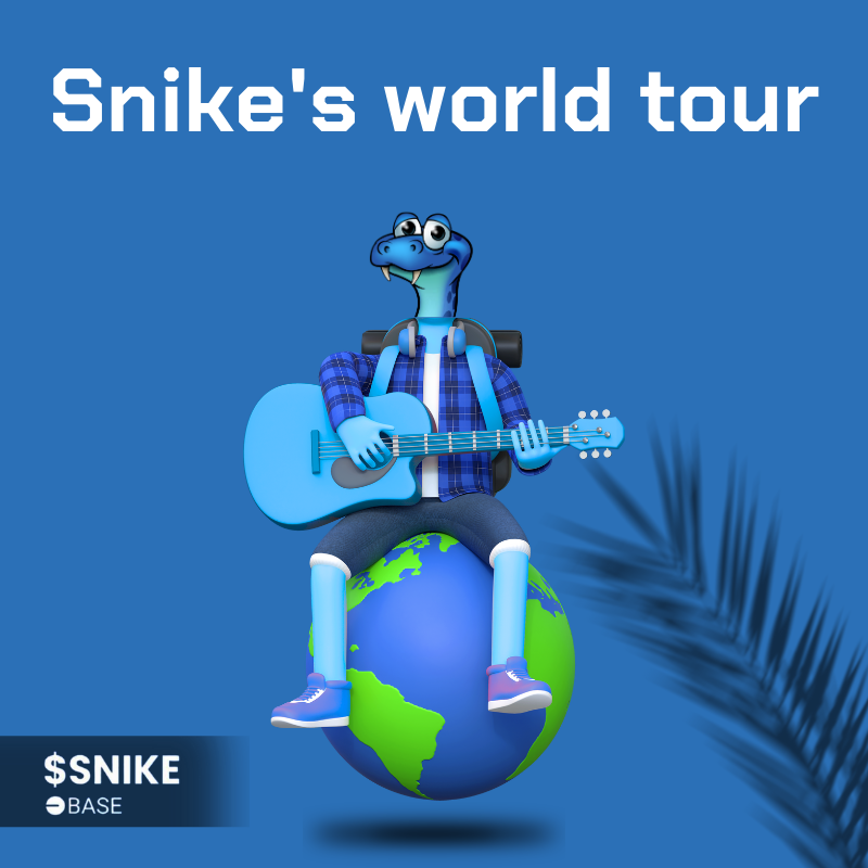 SnikeOB's tweet photo. $SNIKE is making great connections to accelerate its launch by traveling around the world ! 🗺️🤝 https://t.co/oCxK7HkeHX