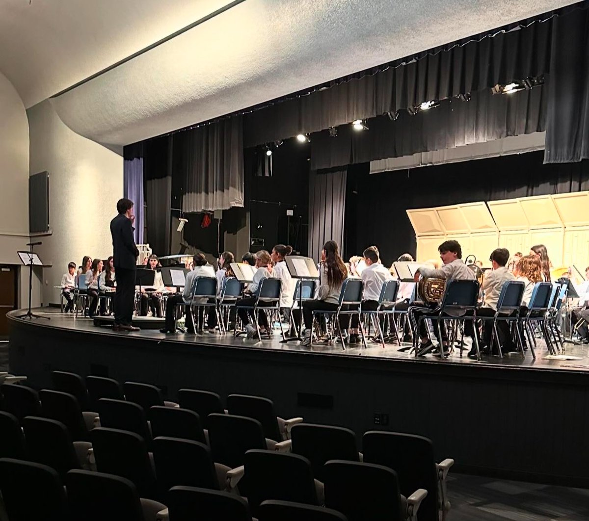 CVMS Band with another outstanding concert. Thank you Mr. King and Mrs. Kelly for leading our students!