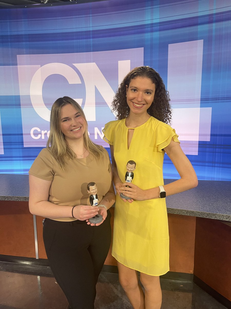 Today marked my final day of <a href="/cronkitenews/">Cronkite News</a> for the semester, and I ended it with a Wally!

It has been a blessing to work with an amazing team, but the best part was working with my best friend @LaurenBly1. Bittersweet receiving Wally’s together today.