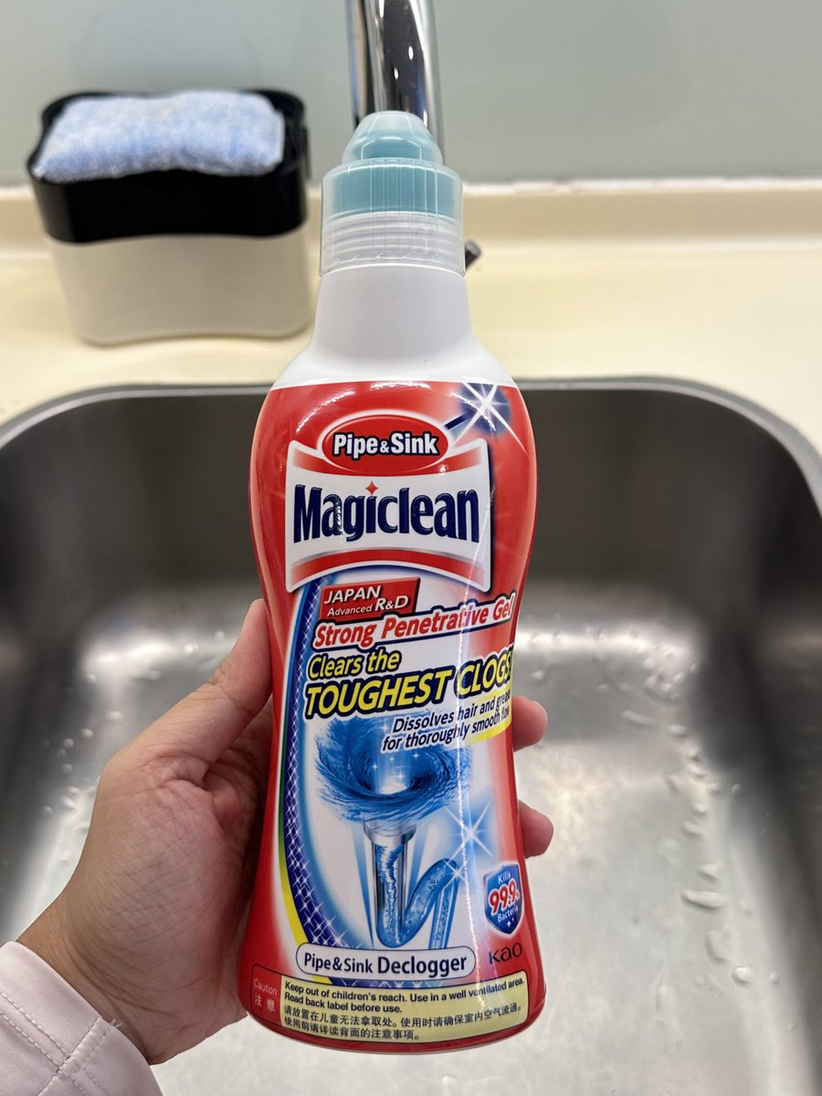 Ok ni lagi satu yang i amaze. At this point, i nak percaya je everything from this brand 🤣☝🏻

1. korang yang masak masak tu pastu sink sumbat, tuang je benda ni. it’s back to normal

2. lubang air tersumbat sebab ada rambut?? tuang benda ni settle. elok je flow air