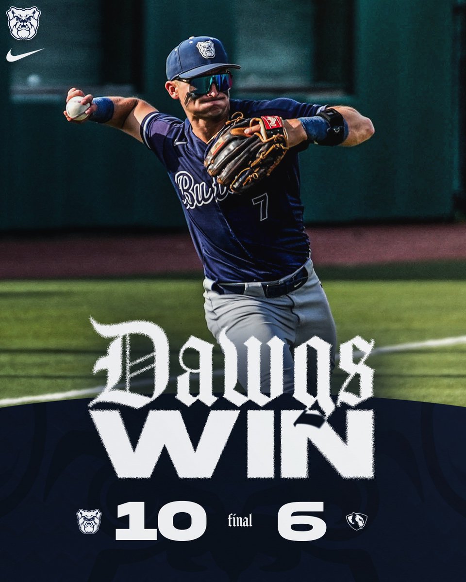 Dawgs Win!!!

Billy Wurch's 1st Inning grand slam helps power the Bulldogs to a 10-6 victory

#ButlerWay