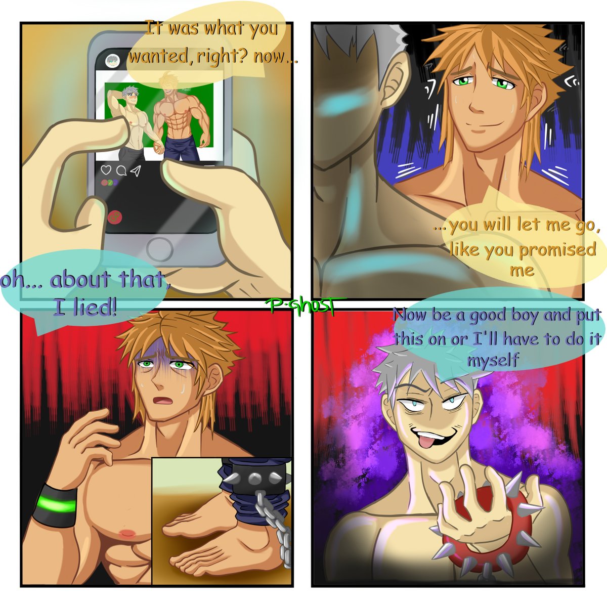 pikasghost's tweet photo. Repost of one my old stuff... this comic. Should I continue it? https://t.co/hathTH5l3J