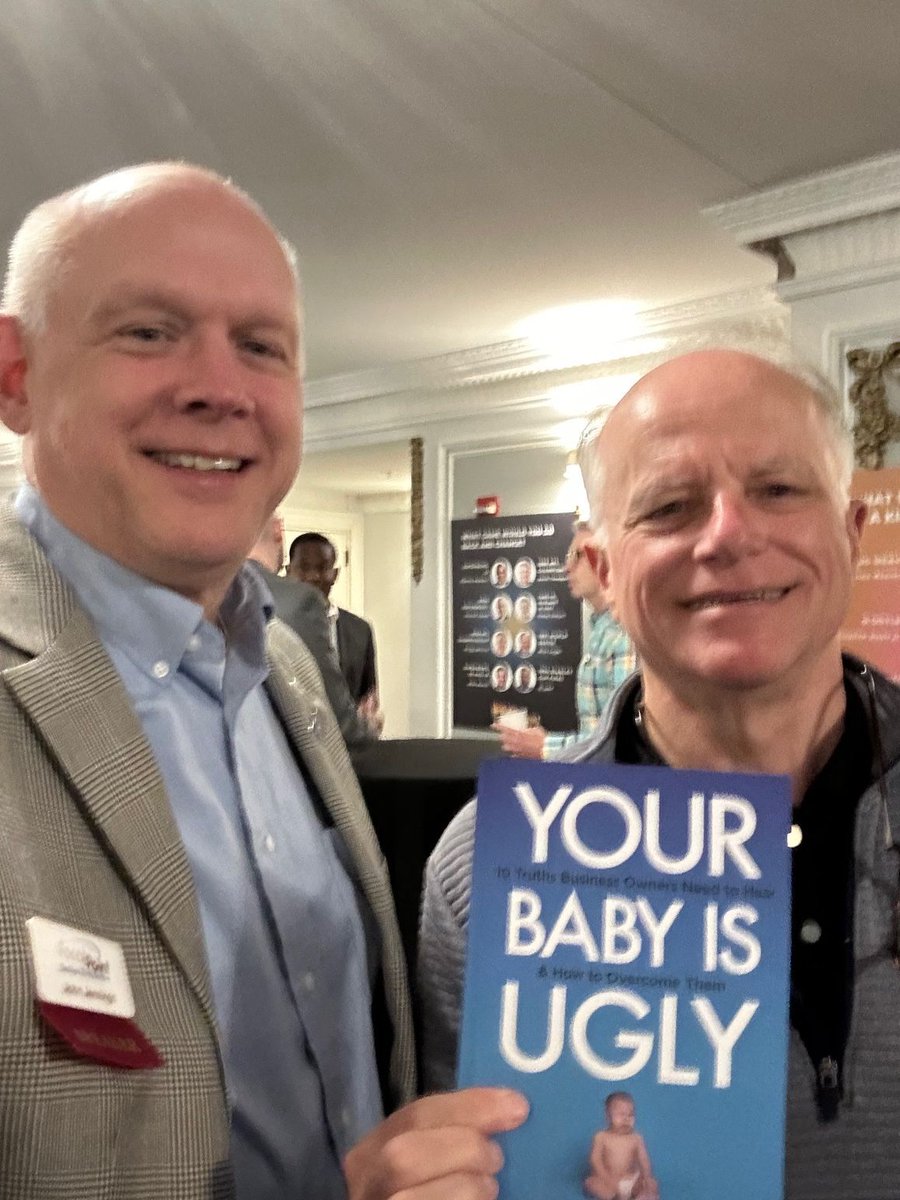 At the FocalPoint conference last week Duke Hamm asked for a copy of my book the moment I walked in the hotel. Considering Duke was an instrumental influence in my early years with FocalPoint, how could I say 'no'?

#businesscoaching #mastermindgroup #accountability #businessbook