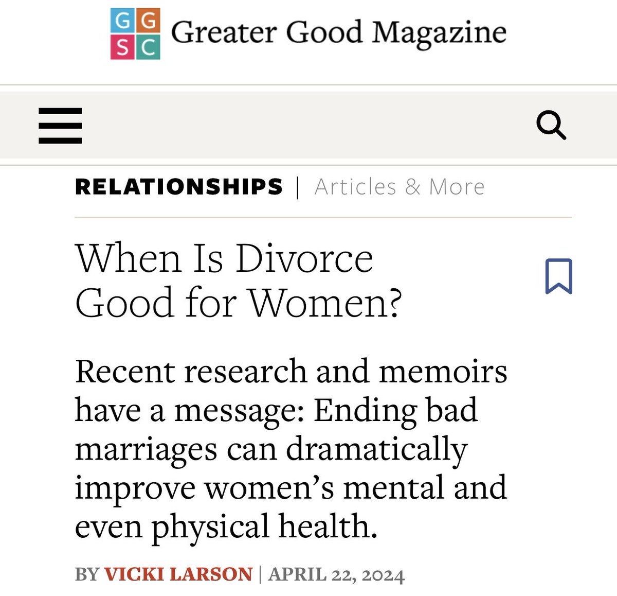 I love when unmarried men come on here and blast divorce — because, uh…y’all, it’s not about love, it’s about control. We see right through you.