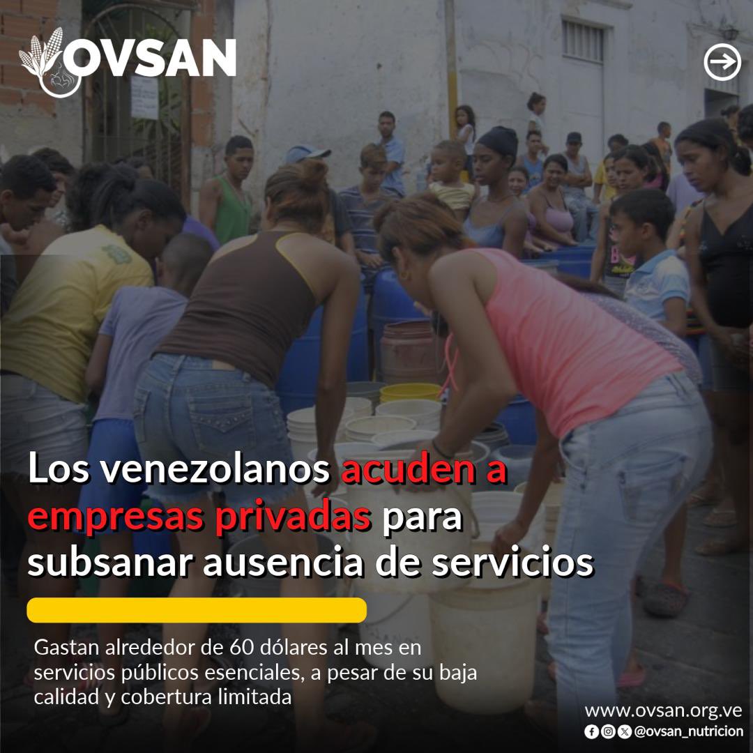 OVSAN_Nutricion's tweet photo. El economista e investigador de Cedice Libertad, Raúl Córdoba, informó que los venezolanos acuden a empresas privadas para subsanar servicios como el internet, cuyo costo está muy por encima del salario mínimo el cual se mantiene en 130 bolívares.
#OVSAN https://t.co/14mDeGLYJu