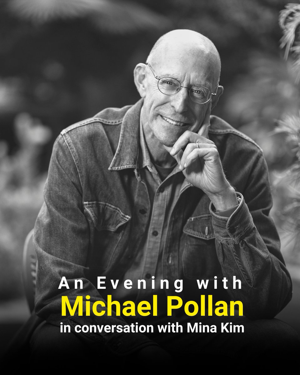 calperformances's tweet photo. Catch the incredible @michaelpollan live in conversation on Friday, May 3 at @UCBerkeley! Pollan will share insights from his 9 books with @KQED Forum host @mkimreporter. 

🥬🍠🥘

More + Tickets: https://t.co/vDNt4ZSHnW

Hosted by @ucbsoj https://t.co/Q8pfE4SRTU