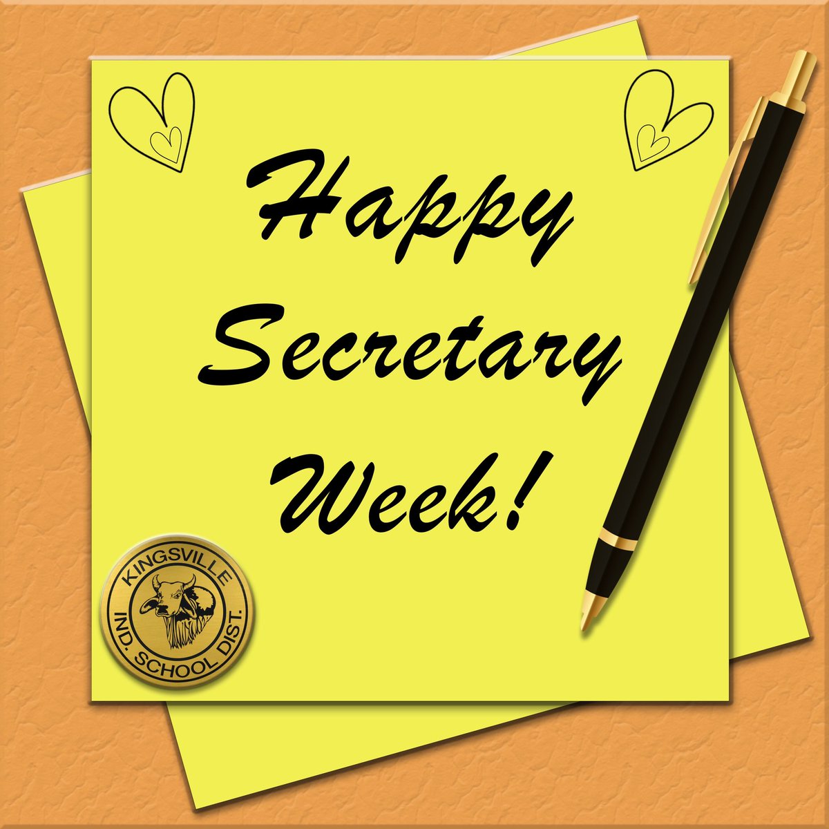 🤩 Happy Secretary Week! Thank you to all our secretaries here in KISD for everything you do for all our students and staff!! 💛🥰🖤 #KISDUnited #BrahmaPride #secretaryweek #secretaryday