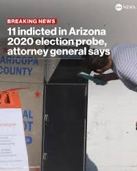 An Arizona grand jury has indicted 11 Republicans who falsely stated Trump won the state in 2020 🔥🔥🔥🔥 The 11 Republican electors met in Phoenix on Dec. 14, 2020 to sign a cert saying they were “duly elected and qualified” electors and claimed Trump had won the state 🖕🏻🤡🖕🏻…