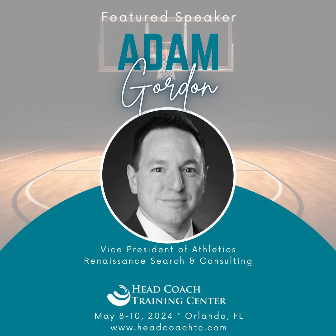 Don’t miss out on learning from @therscfirm VP of Athletics @CoachAdamGordon at #HCTC24 & #ACTC24!

Off-the-court career development & networking for 🏀 coaches in ☀️!

Register Now: buff.ly/3u74PQh