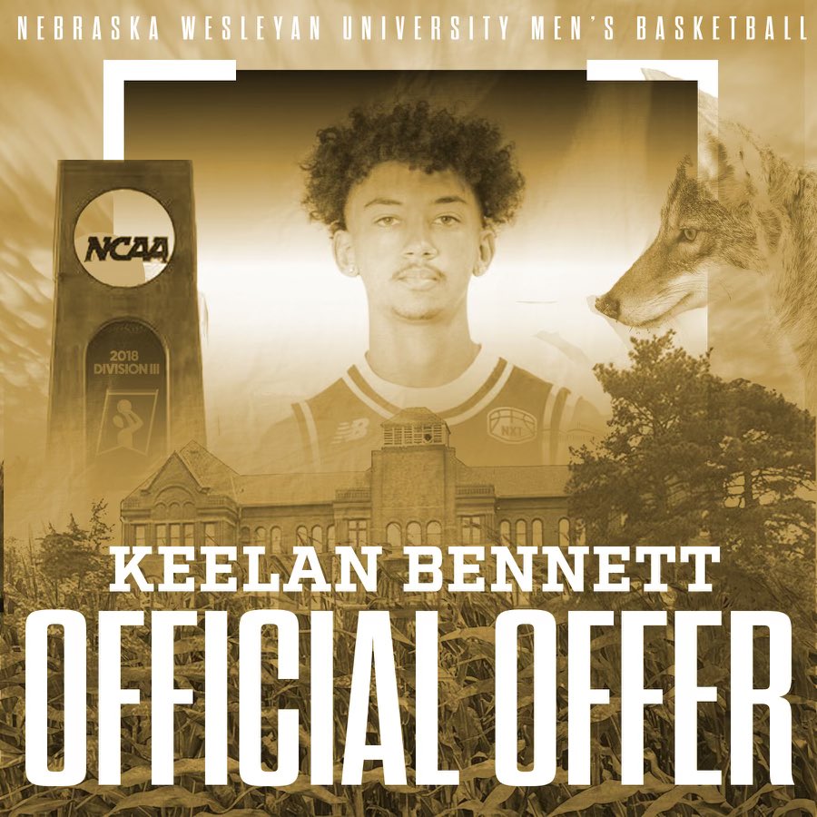 After a great visit, I am very blessed to receive an offer from Nebraska Wesleyan University!! Big thank you too @Wellmand21 @makrause12 for the opportunity!! @NWU_Basketball