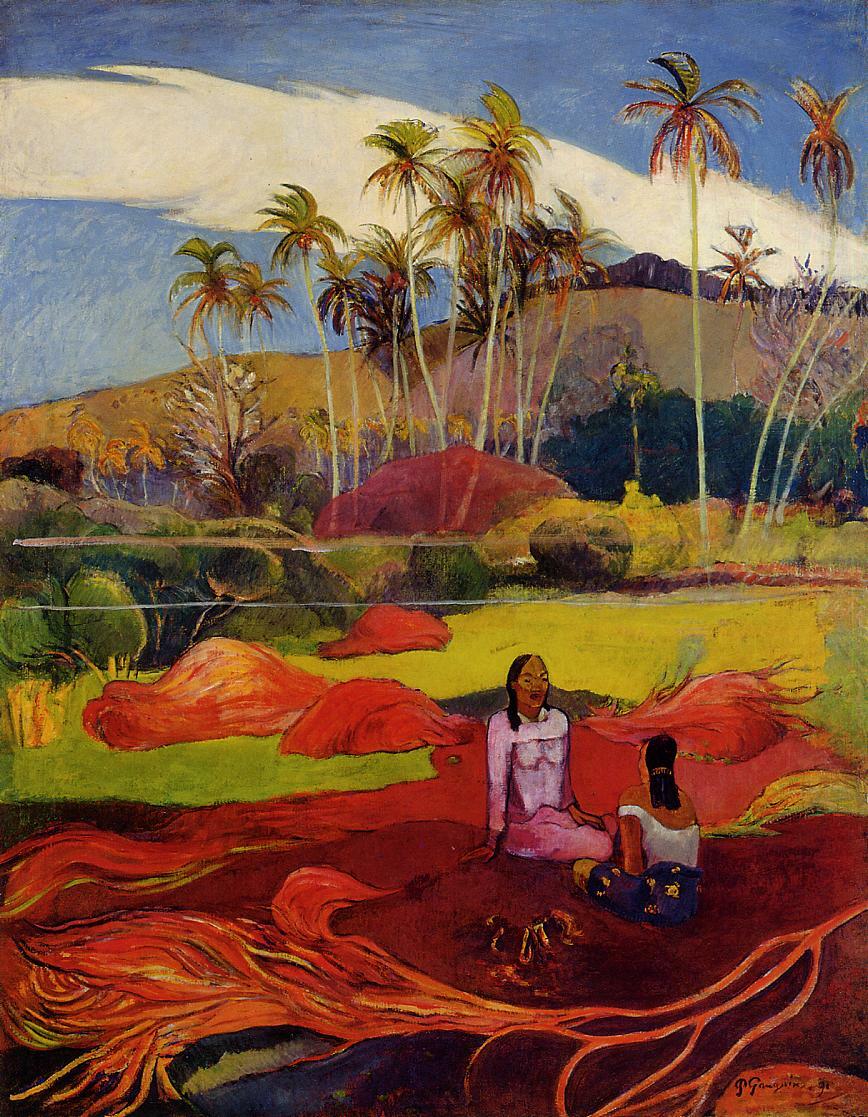 Tahitian women under the palms 1892 botfrens.com/collections/44…