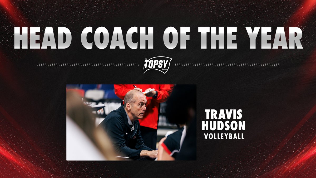 𝙃𝙚𝙖𝙙 𝘾𝙤𝙖𝙘𝙝 𝙤𝙛 𝙩𝙝𝙚 𝙔𝙚𝙖𝙧

🏆<a href="/TravisHudsonWKU/">Travis Hudson</a>

#TOPSYs2024 | #GoTops