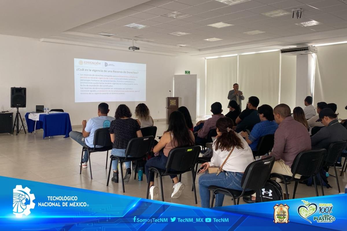 TecNMRoque's tweet photo. ¡Nuestros estudiantes de Gestión Empresarial brillaron en la MasterClass sobre Derechos de Autor, Registro de Marcas, Patentes y Propiedad Industrial en TECNM - CRODE Celaya !. #SomosTecNM #TerritorioCarnero https://t.co/P85vX0CV5D