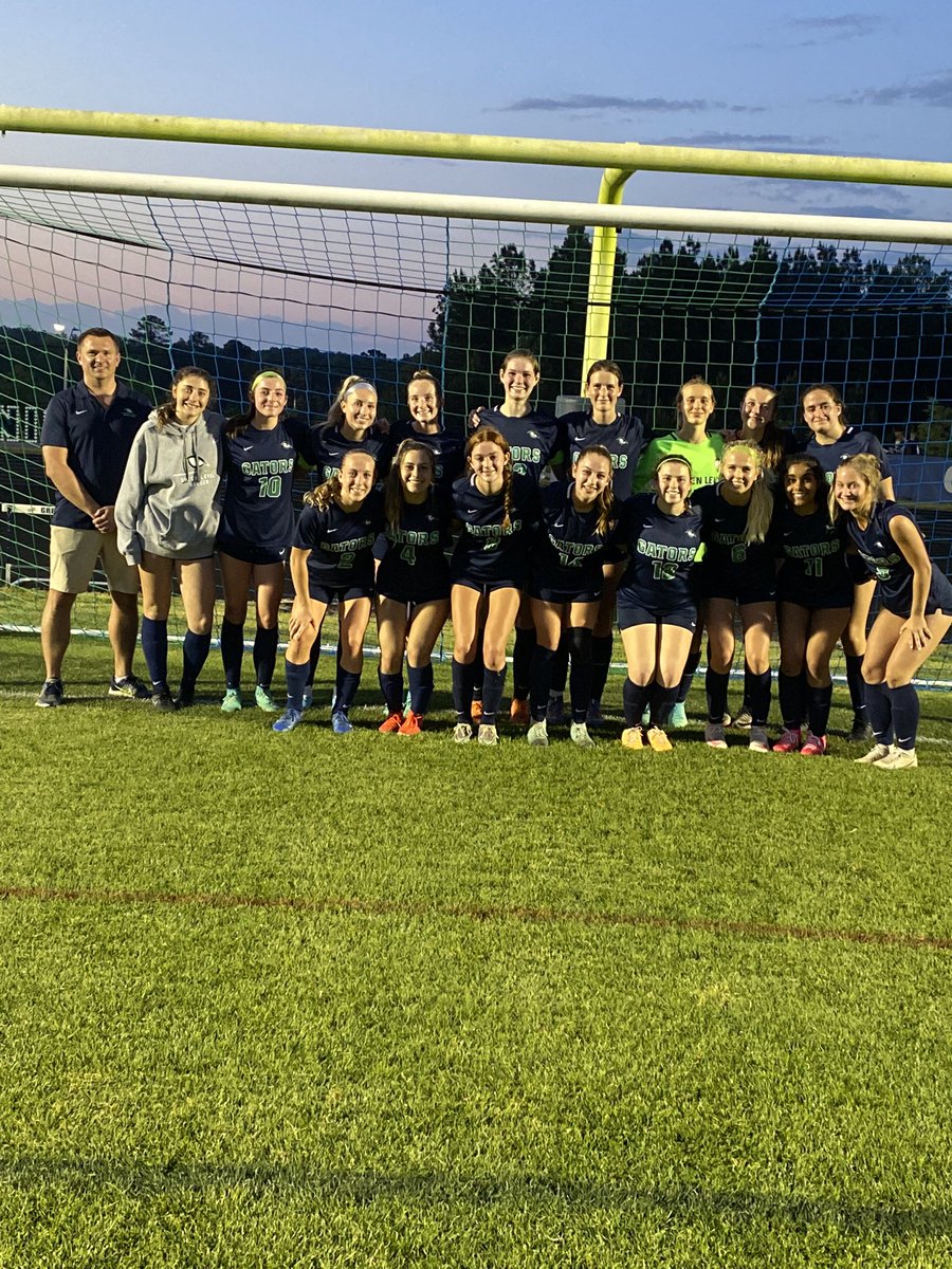 Gators win an absolute battle against a very strong Holly Springs team 2-1. #GatoroftheMatch goes to the entire team because that’s what it took to get tonight’s victory. #LevelUp