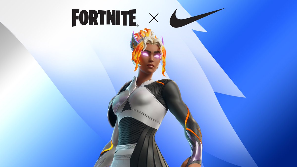 The Nike Goddess is all in for the win! Grab her from the Item Shop now whilst you can, and make sure to use code 'SaltyBoii03' to support me! 🙏❤️ #Fortnite #EpicPartner #Ad