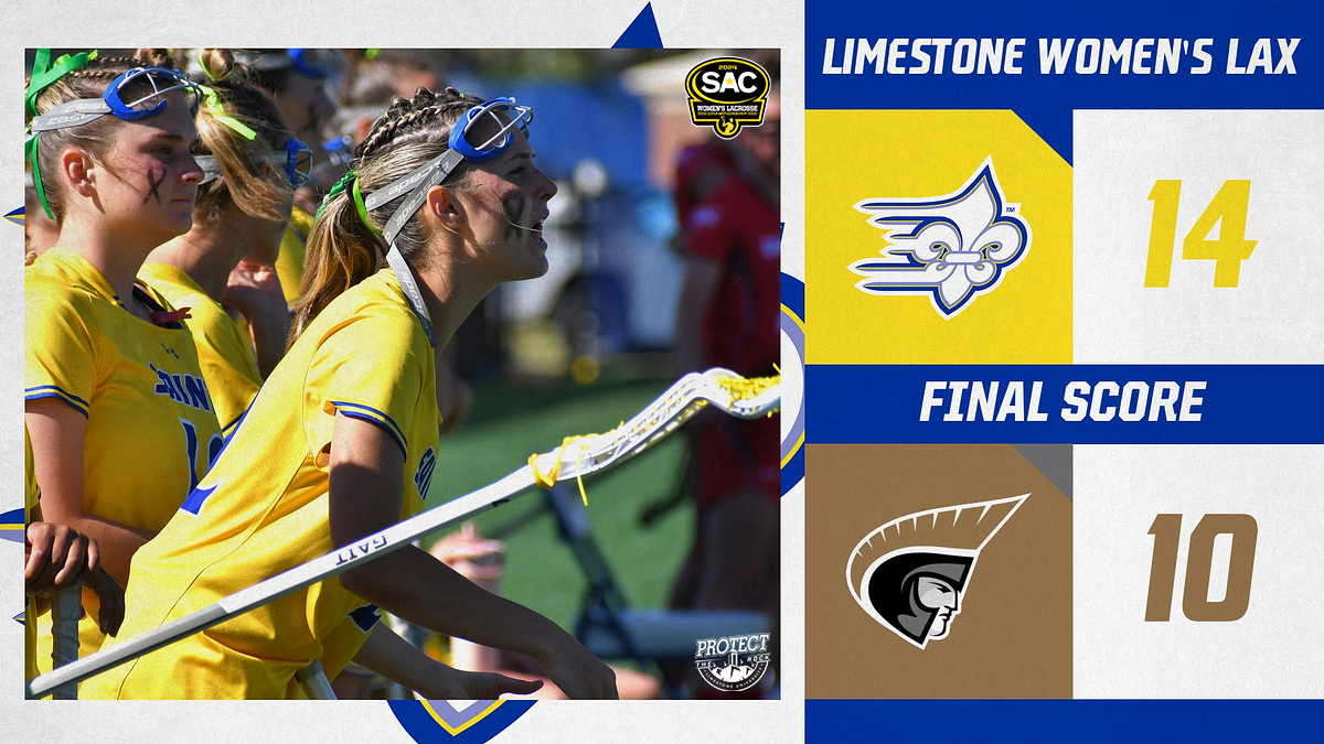 Saints advance! The @Limestonewlax team uses a strong fourth quarter on offense and defense to push by visiting Anderson, punching its ticket into the South Atlantic Conference title game! 📊 golimestonesaints.com/sports/womens-… #GoSaints #ProtectTheRock