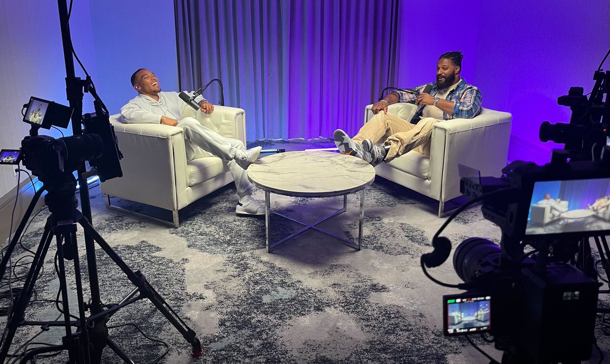 BTS 'Off the Edge with Cam Jordan' pod: After getting a 4-yr, $120M xtn, #Lions WR @amonra_stbrown sat down w/@camjordan94 to talk his 💰 & why the Lions aren't going anywhere. Episode drops Thurs 4/25: Apple: rb.gy/kgh6cf iHeart: rb.gy/xue2d6 YouTube: