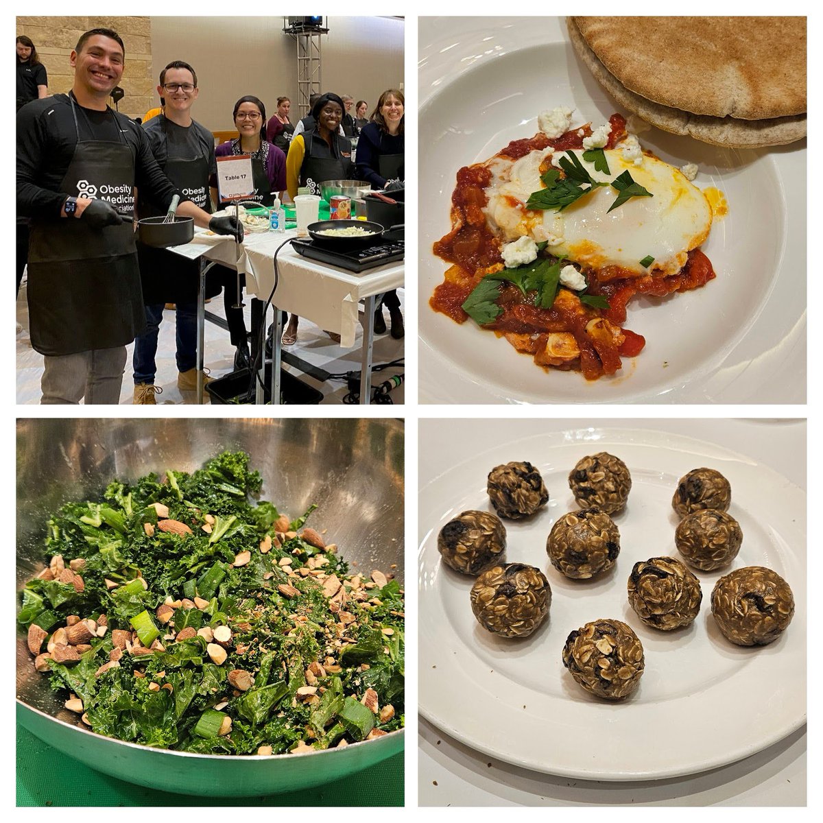 Enjoyed day 1 of the #OMAsocial #ObesityMedicine2024 #NewPathForward conference in Denver! Our team participated in the #CulinaryMedicine workshop where we learned how to incorporate teaching kitchens and #FoodAsMedicine into clinical practice. 

#RevolutionMed
#Obesity