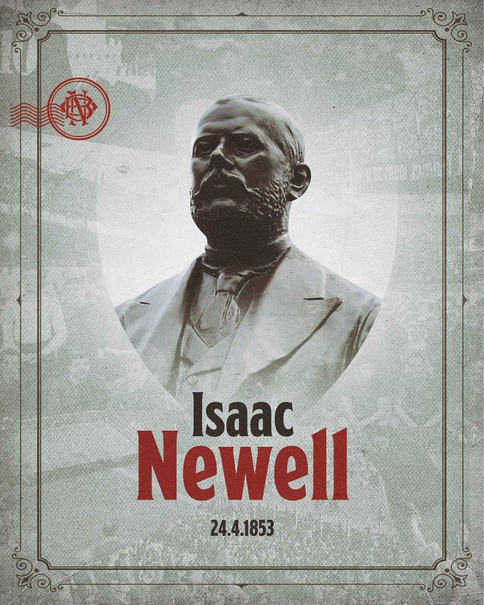 A 171 años de su natalicio, Isaac vive en todos nosotros 🚩🏴
Creador del Colegio Comercial Anglo Argentino, trajo el primer reglamento de fútbol y la primera pelota. Despertó en sus alumnos la pasión que se transformó en nuestra forma de vida. 

#HerederosDeIsaac 🙌🏼