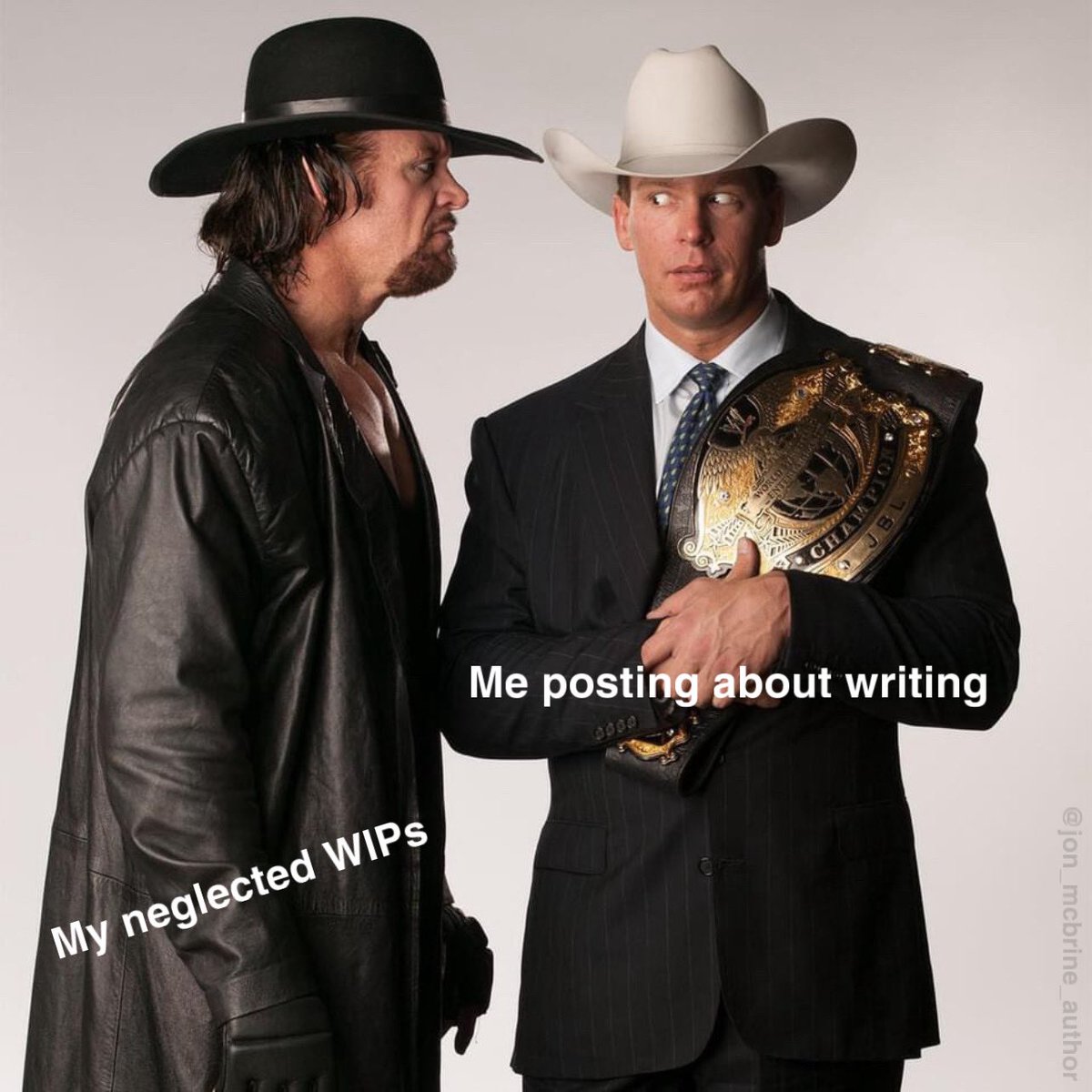 🫣
#writingmemes #memes #authormemes #writing #author #book #writer #writermemes #novel #ebook #manuscript #yascifi #jbl #Undertaker #wwe #wrestlingmemes #wednesday #funny #post #wip #draft #wwememes #bradshaw #TheUndertaker #backlash #authorlife #AuthorsOfTwitter