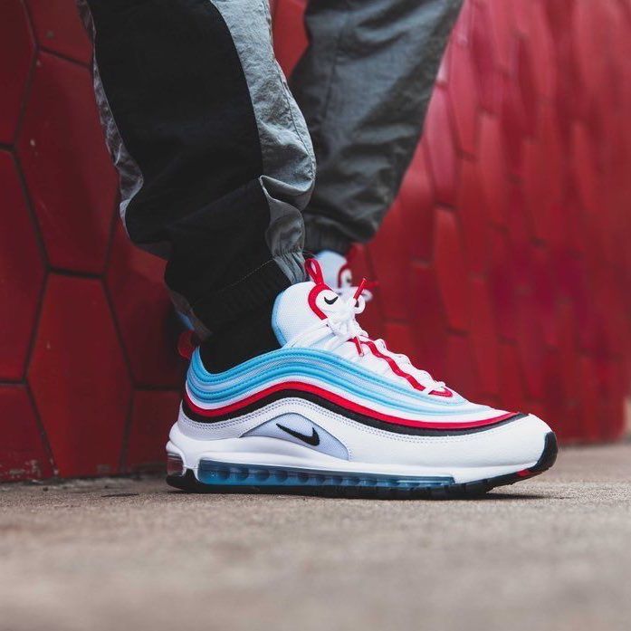 Nike Air Max 97 'Chicago' on sale for $139.97 + FREE shipping 🤍🩵❤️ Link -> bit.ly/41I0qQ0