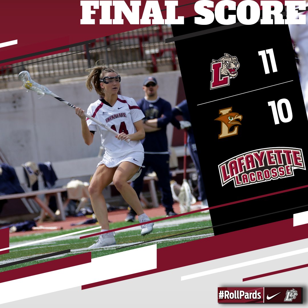LafayetteWLAX's tweet photo. We #BEATLEHIGH for the first time since 2013 ‼️

#RollPards | @GoLeopards | #TheRivalry https://t.co/wkP3BTHh0R