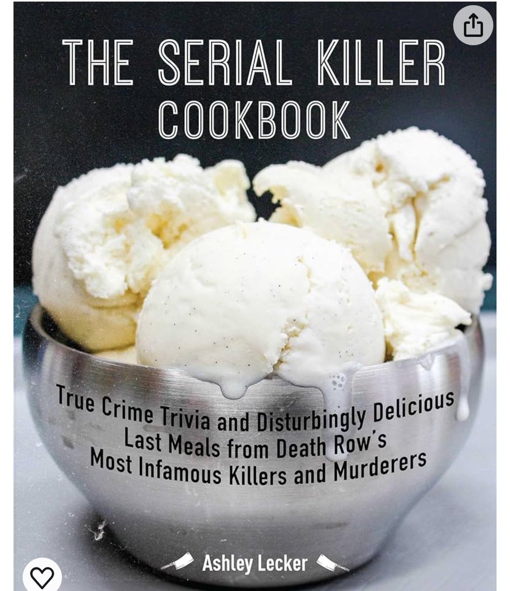 What’s the serial killer recipe for ice cream lol 1. Get a bowl 2. Fill it with ice cream 3. Serial kill?