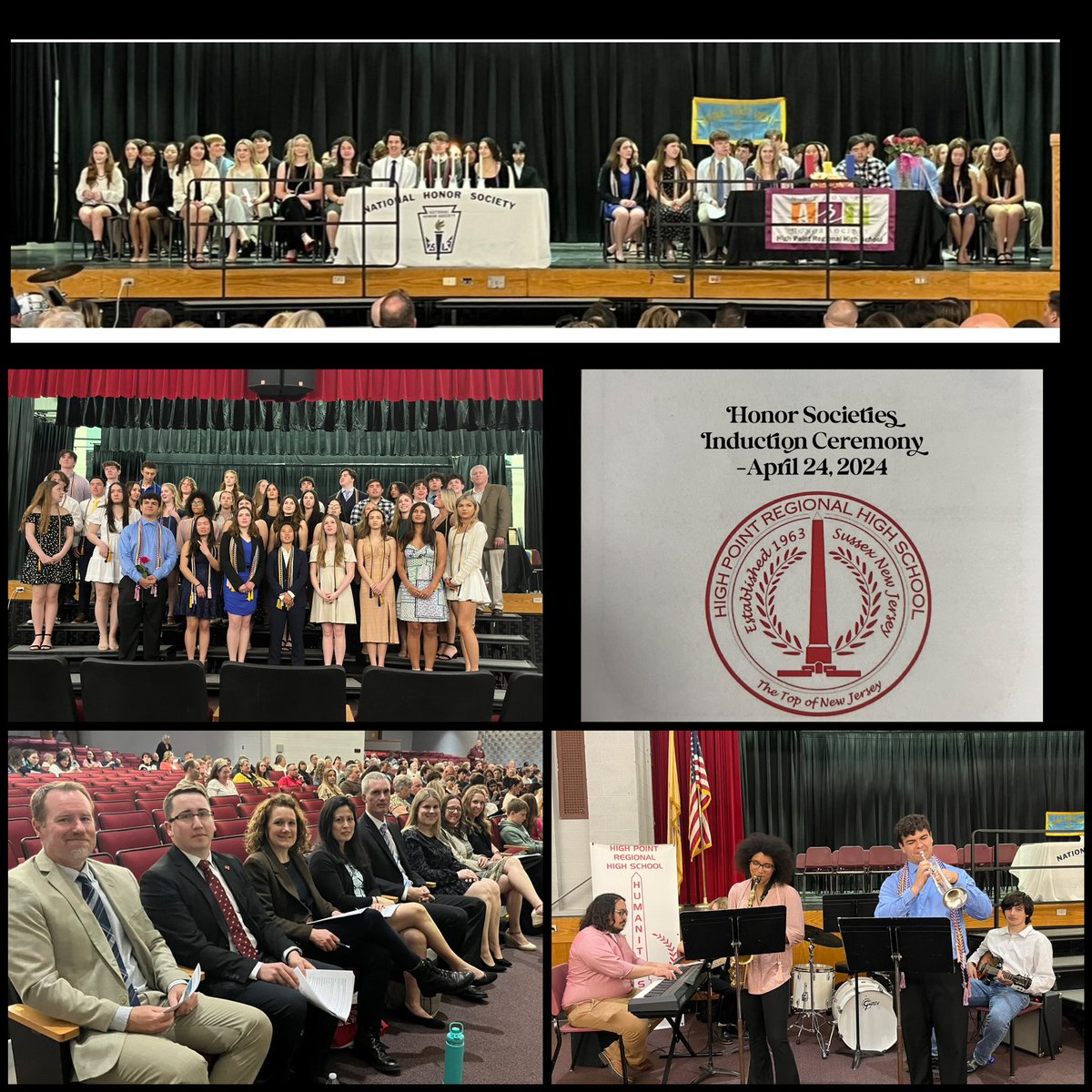 The @HPRwildcats Honor Societies Induction Ceremony was tonight. Congratulations to all of the new inductees! We are so proud of your accomplishments. @JonTallamy @SeamusWCampbell