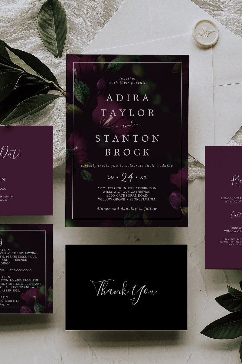 Moody purple blooms wedding collection
zazzle.com/collections/mo…

#weddinginvitation #weddinginvite #wedding #weddings #weddingstationery #weddinginvitations #weddinginvites #bride #bridetobe #weddingplanning #weddinginspiration #zazzlemade
#moodywedding