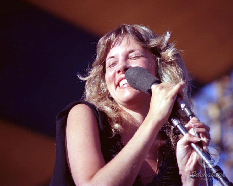 Stevie Nicks on Stage at Iowa State Fairgrounds, in De Moines, June 20th 1976