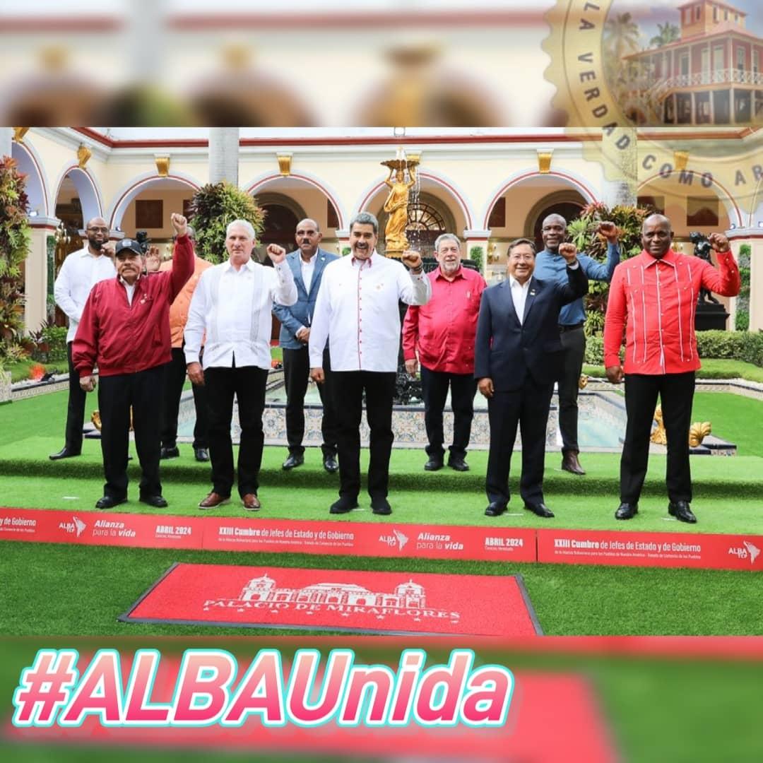 #🦀 La Alianza Bolivariana para los Pueblos de Nuestra América, invoca el legado del libertador sudamericano Simón Bolívar, quien soñaba con un continente unido..!🇨🇺 #Cuba #DeZurdaTeam #ALBATCP #ALBAUnida