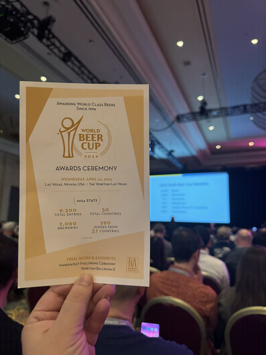 TXCraftBrewers's tweet photo. Best of luck to all of the Texas craft brewers competing in this year’s @WorldBeerCup competition. 

Keep your 👀 on this thread for results during tonight’s awards ceremony! 🏆 https://t.co/YlvdFVUOC0