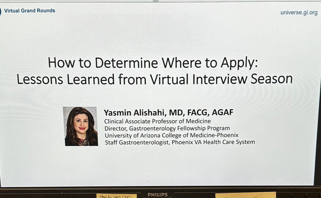 So many programs - how to choose where to apply ? Outstanding tips by @YasminAlishahi on how to choose programs ✅ The @AmCollegeGastro #VGR on #GIfellowship application