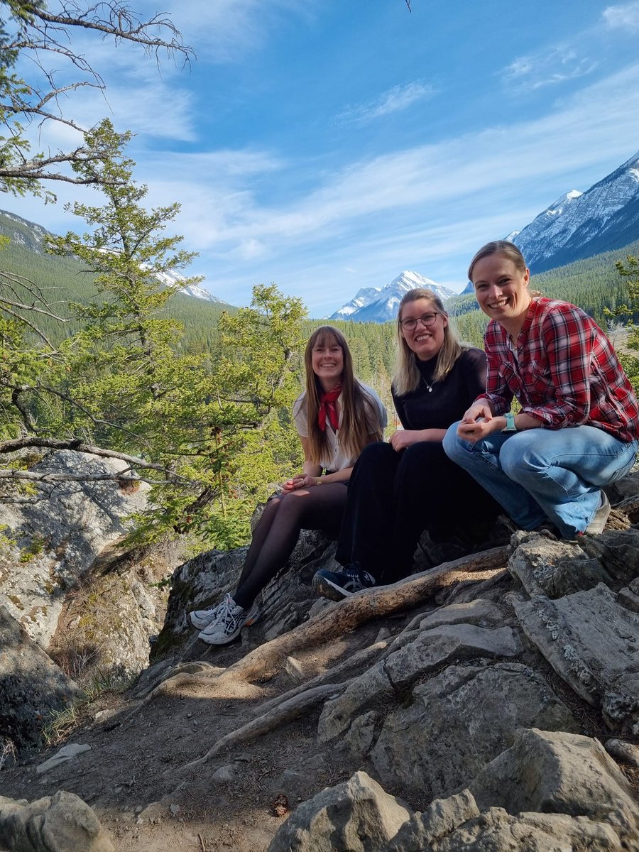 First lab pic from Calgary! Sunny beginnings of Lahlb3.0. 😎🤩