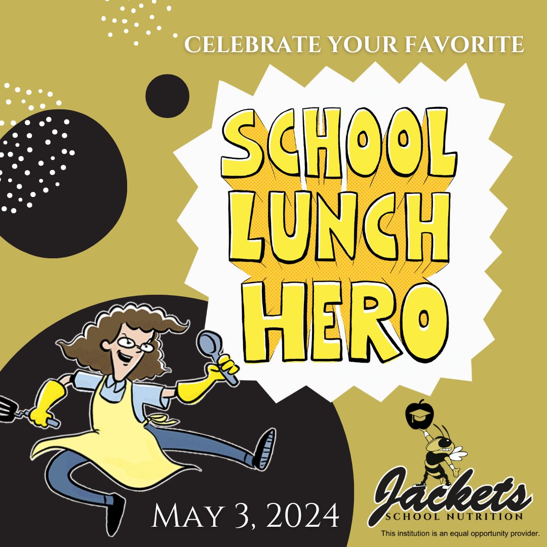 Let's embrace the opportunity to shower our #SchoolLunchHeroes at @CalhounSchools with the appreciation they deserve! ✨ 

#FuelingGA #GoJackets #CalhounCitySchools #CalhounGA #CalhounGeorgia #CalhounCity #GAschools #Gordoncounty
