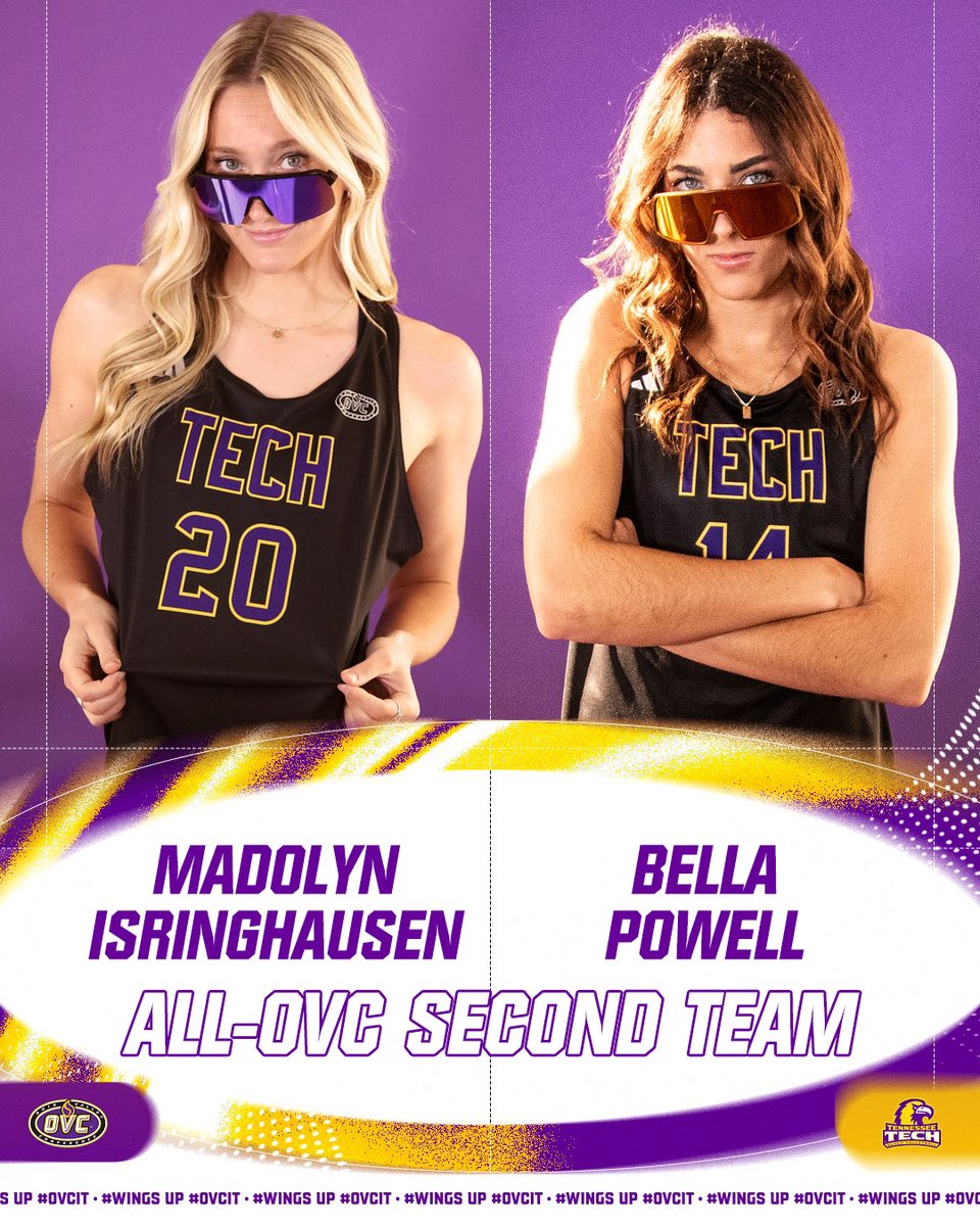 Isringhausen, Powell named to All-OVC Second Team

📰 tinyurl.com/353v72ep

#WingsUp #OVCit