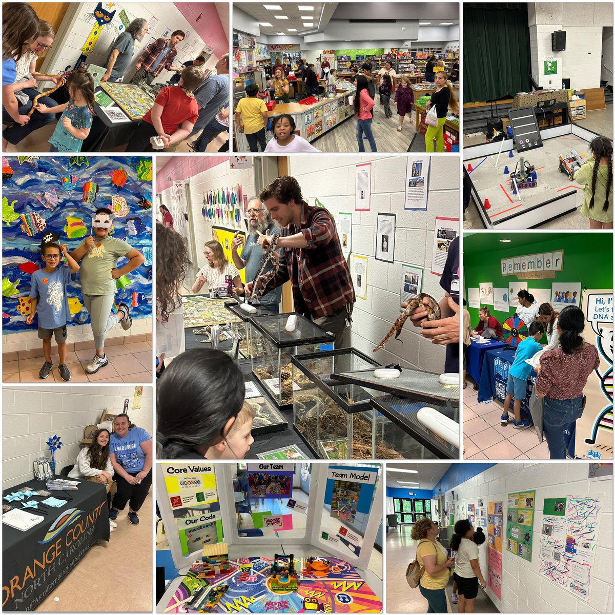 What an amazing night! Thank you to all that came out to support our Annual Steam Night and our Book Fair! #EveryKidEveryDay #STEAM #NHVoyagers