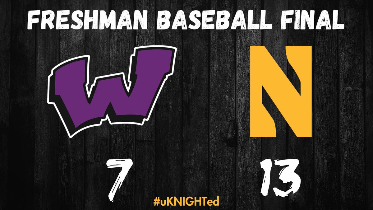 Freshman pick up the big win! Santry threw well again and Hewlett had 3 RBIs. Great team win! #uKNIGHTed