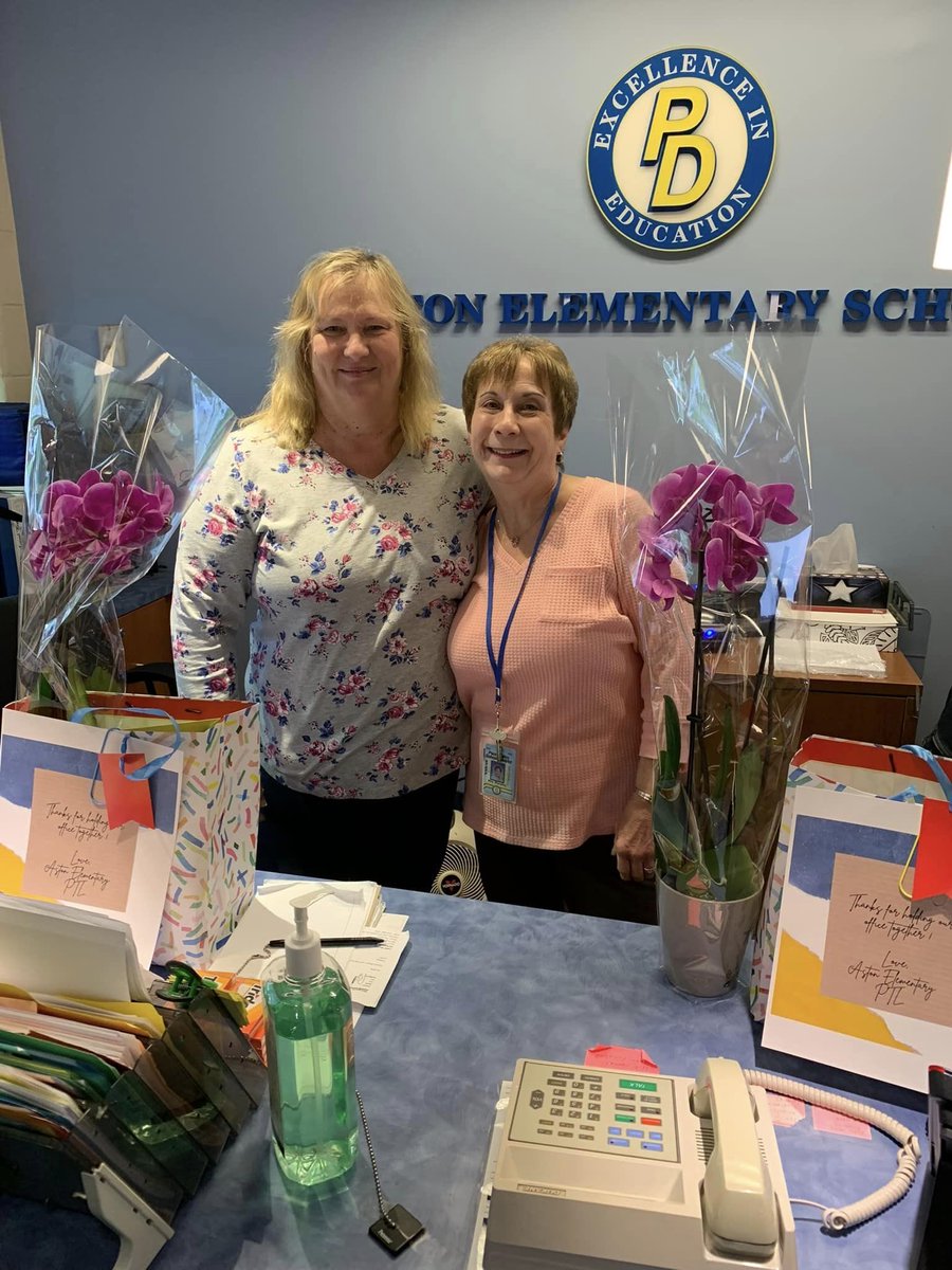 2 of the best! Happy Administrative Professionals day! #penndelcoproud