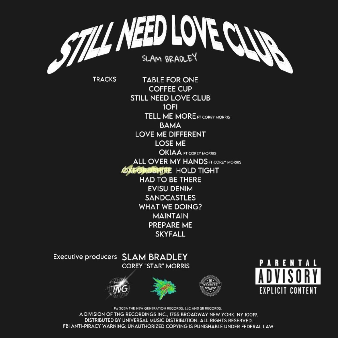 iamslambradley's tweet photo. My Twitter so dry but here I’m dropping a new album Friday 💚 “STILL NEED LOVE CLUB “ https://t.co/JFZdMGuhh1