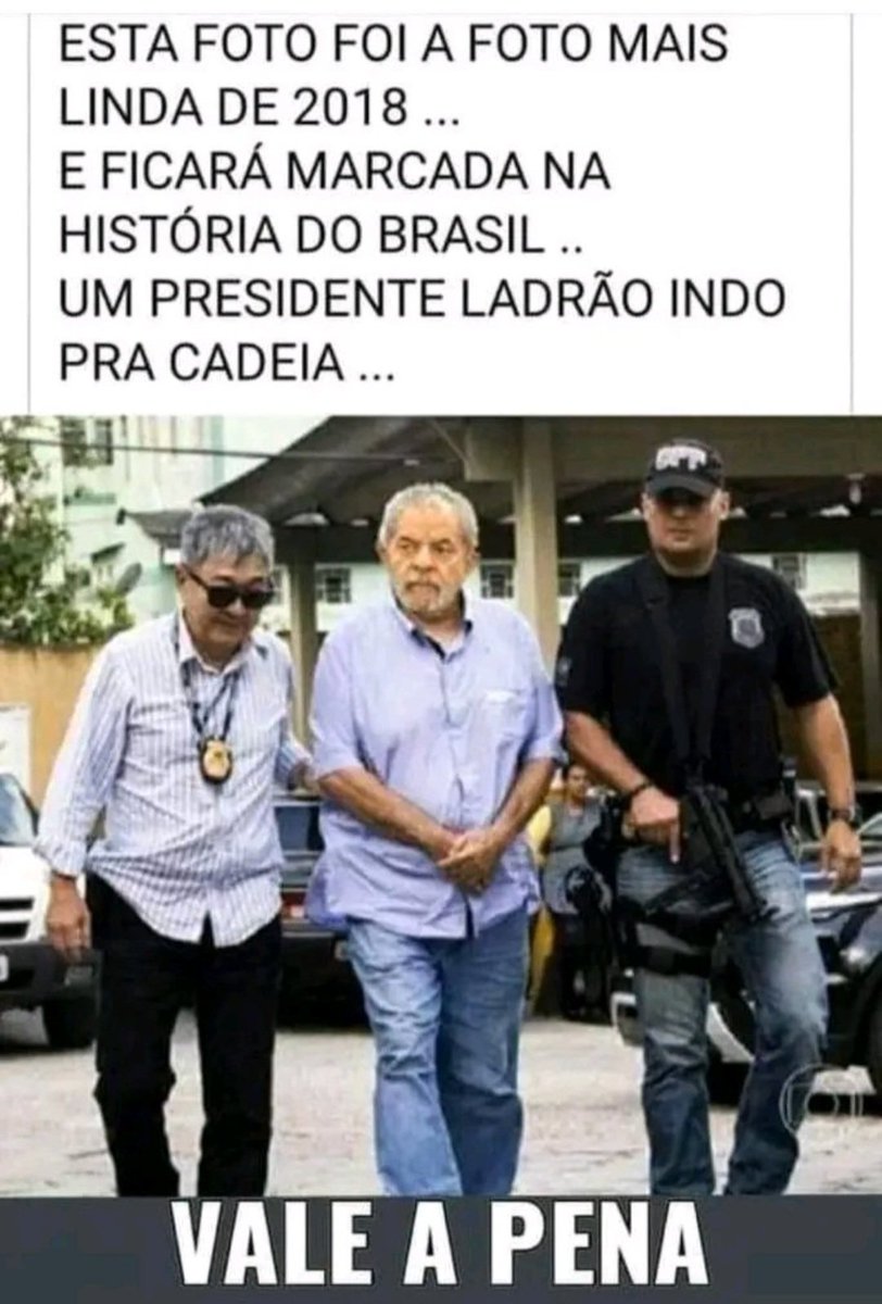 #LulaLadraoSeuLugarENaPrisao