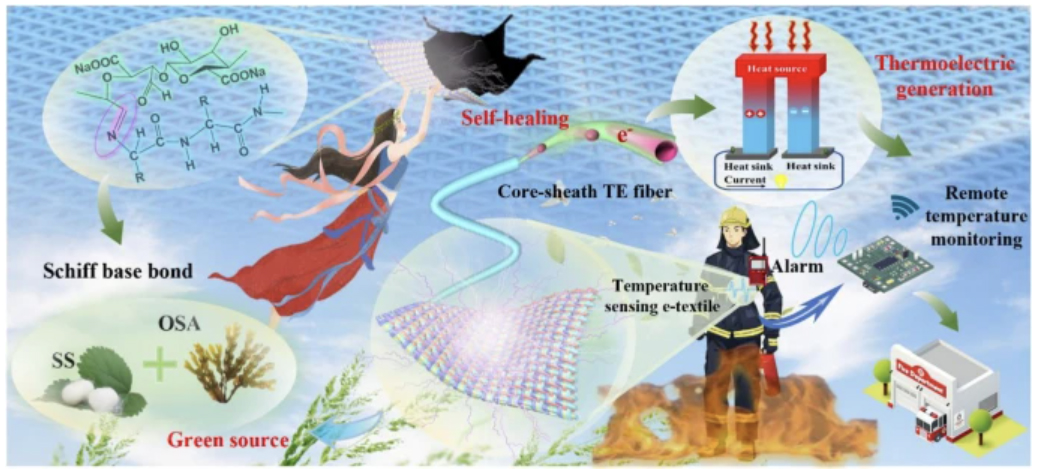Durable and Wearable Self-powered Temperature Sensor Based on Self-healing Thermoelectric Fiber by Coaxial Wet Spinning Strategy for Fire Safety of Firefighting Clothing
👨🏻‍🎓Yu Zhicai* He Hualing*
🏫#WuhanTextileUniversity
doi.org/10.1007/s42765…
#ThermoelectricFiber @MSAsafety